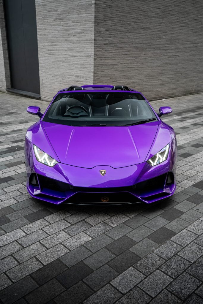 Luxury cars for brand activations