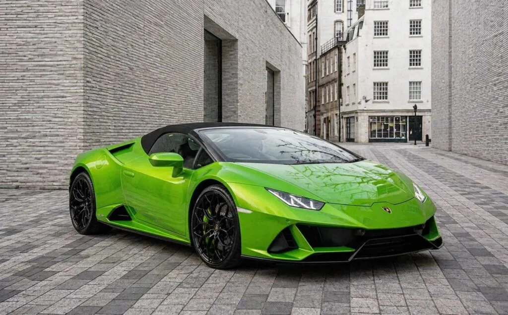Lamborghini Huracan Evo Spyder Green