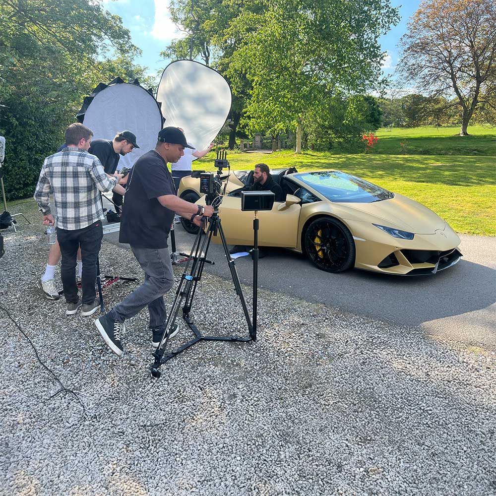 tv music car hire