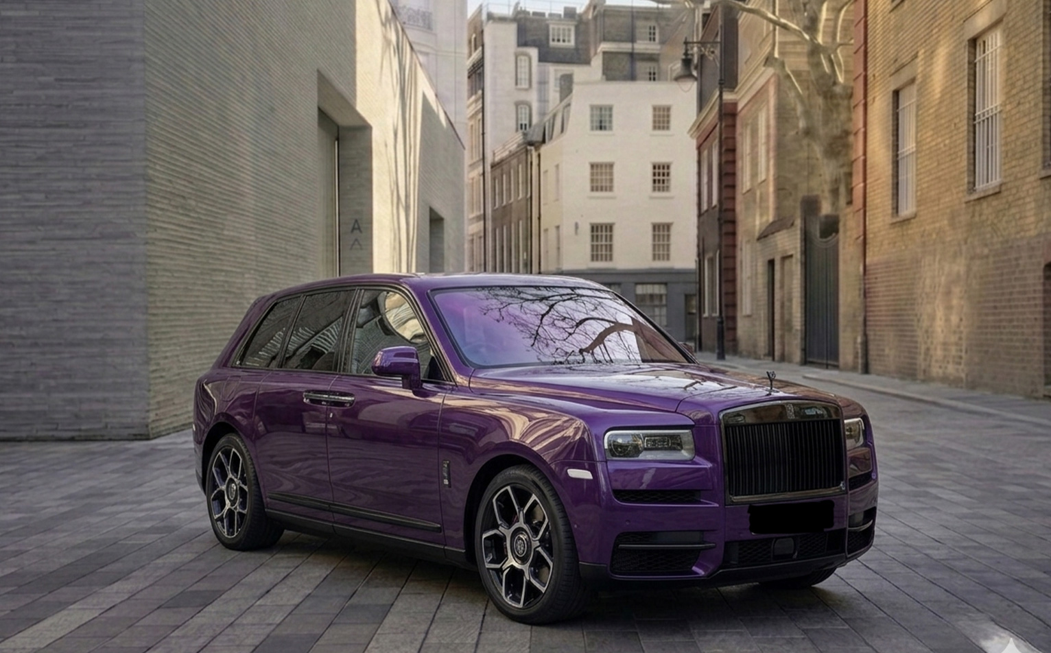 Cullinan Black Badge Purple