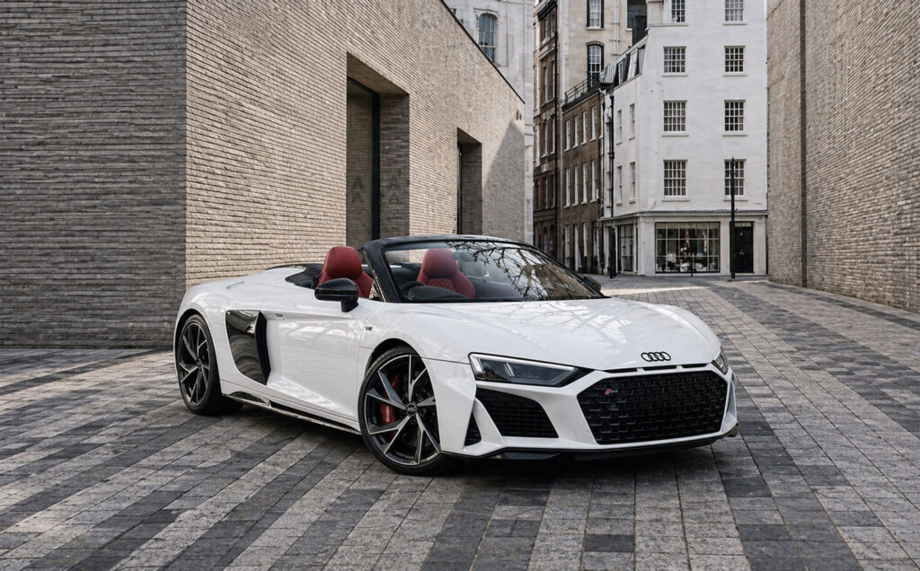 Audi R8 Performance Spyder White