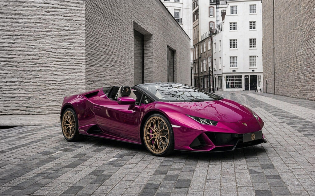 Lamborghini Huracan Evo Spyder Viola Bast